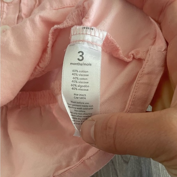 Baby Girl 3 Months Carter’s Winter Shirts Bundle - Picture 4 of 14